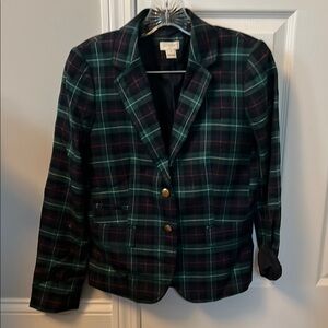J.Crew Plaid Women's Blazer